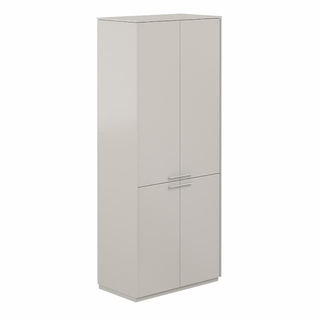 Шкаф высокий с распашными фасадами из ЛДСП Norden Атлас NZ-0321.GS.GS